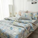  Bộ Chăn Ga Gối Lụa Tencel 40s SLeep Cool mát lạnh, mềm mịn nệm 5 10 15 20cm họa tiết HOA NỀN BE TIÊU - Ngọc Hạnh Bedding 