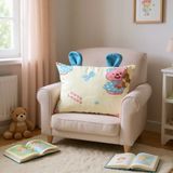  Bộ chăn ga gối cho bé đi học 100% Microtex thấm hút mồ hôi, mềm mại thoáng khí - Ngọc Hạnh Bedding 