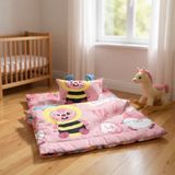  Bộ chăn ga gối cho bé đi học 100% Microtex thấm hút mồ hôi, mềm mại thoáng khí - Ngọc Hạnh Bedding 