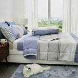  Bộ Chăn Ga Gối LỤA TENCEL 80s mát lạnh, mềm mịn, thấm hút tốt hơn cotton và linen, nệm 5 10 15 20cm - Ngọc Hạnh Bedding 