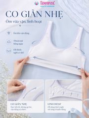 COMBO 2 Áo Lá Modal Speranza SPAL1019SH Mút Liền Thấm Hút Thoáng Khí