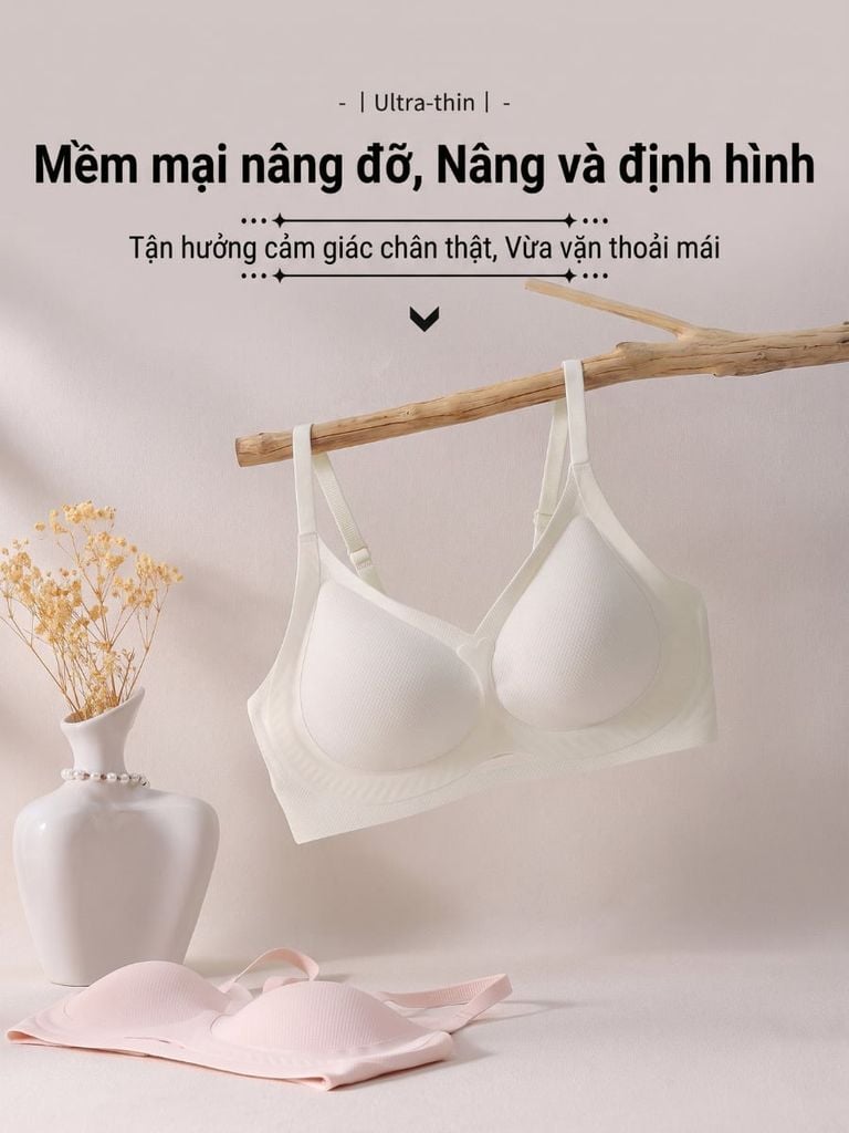 Áo ngực không gọng Speranza SPA6808NK định hình chống chảy xệ nâng 3D