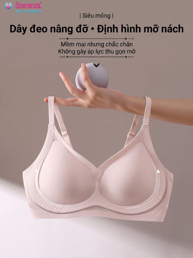Áo ngực không gọng Speranza SPA6808NK định hình chống chảy xệ nâng 3D