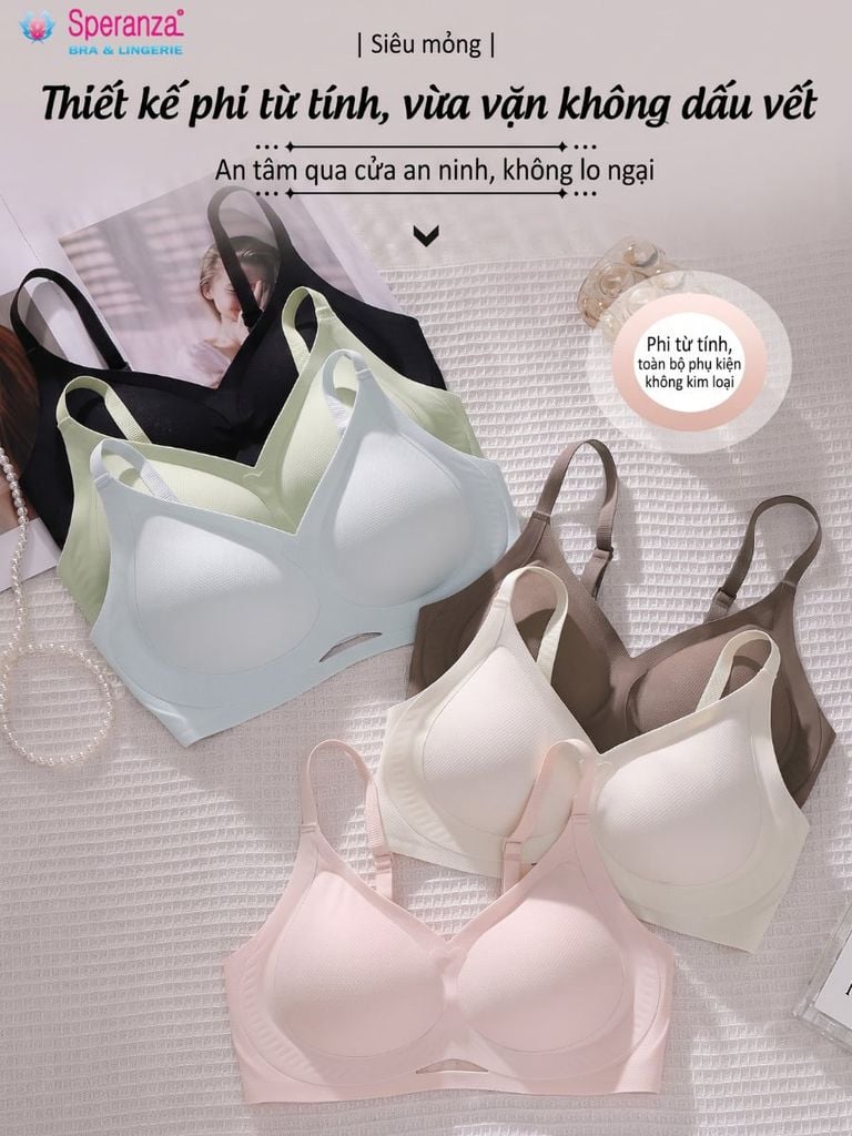 Áo ngực không gọng Speranza SPA6808NK định hình chống chảy xệ nâng 3D