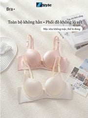Áo Lót Zstyle ZAL992NK Su Đúc Phối Satin Nâng Ngực Chống Trượt