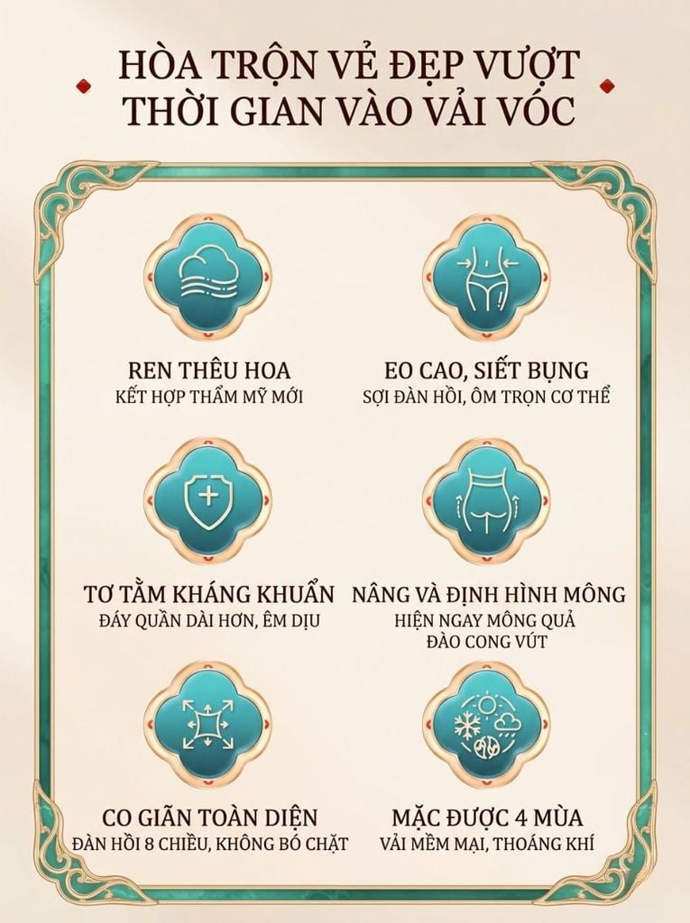 Quần Gen Bụng Zstyle ZQG9669NK Lưng Cao Phối Ren Nâng Mông