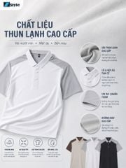 Áo Polo Nam Zstyle ZMT146SH Thun Lạnh Co Giãn Nút Cài Thoáng Khí