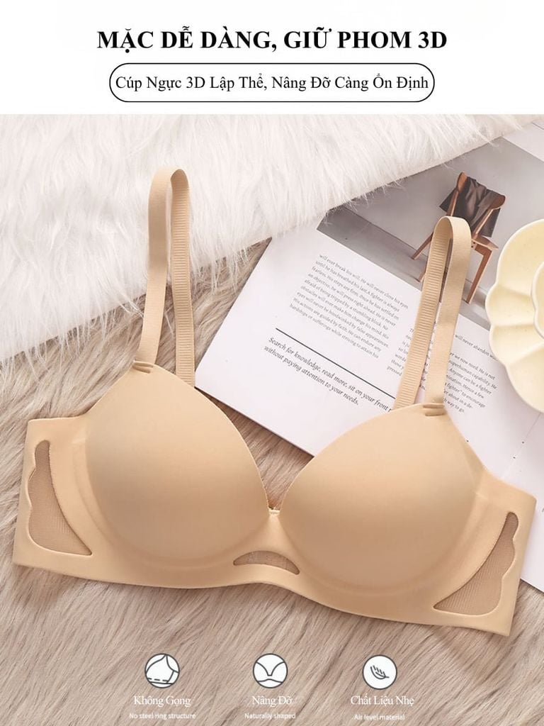 Áo Lót Không Gọng Siêu Đẩy Speranza SPA206SH Đệm Dày 2.5cm Cúp 3D