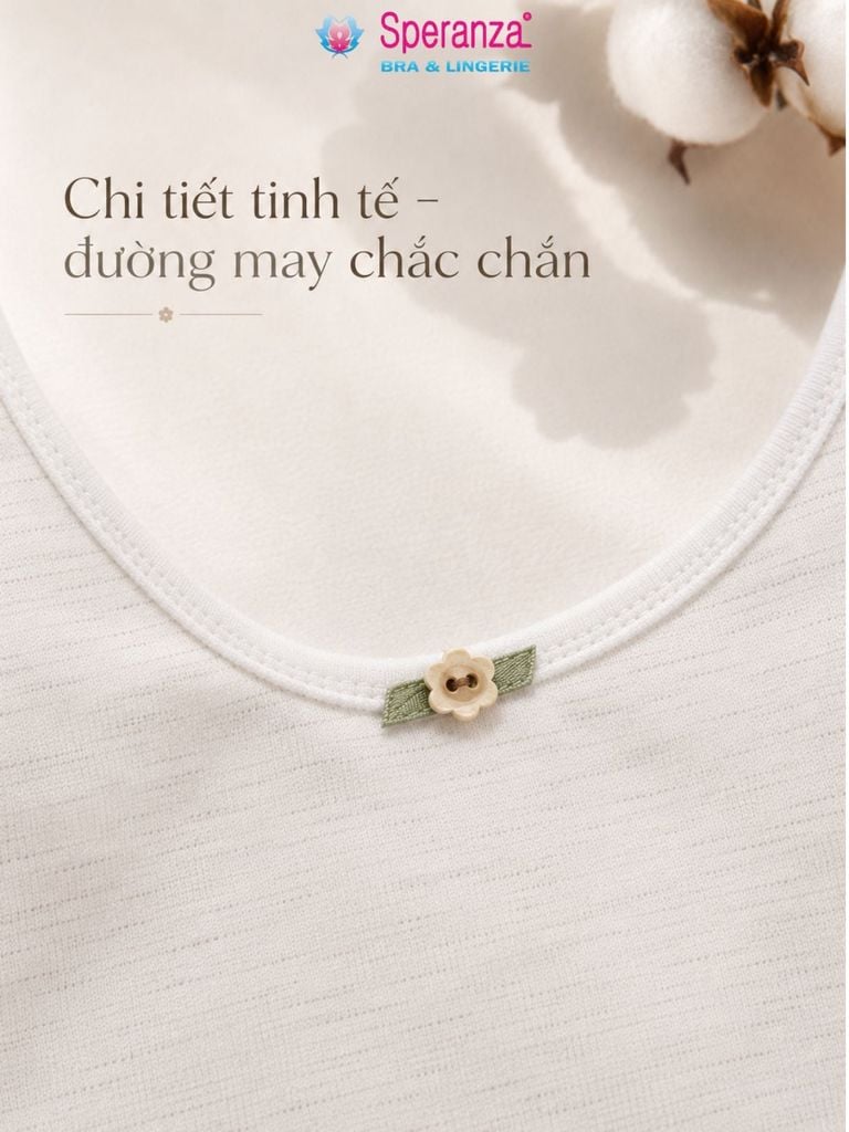 COMBO 2 Áo Lá Học Sinh Speranza SPAL0014SH Cotton Thoáng Khí