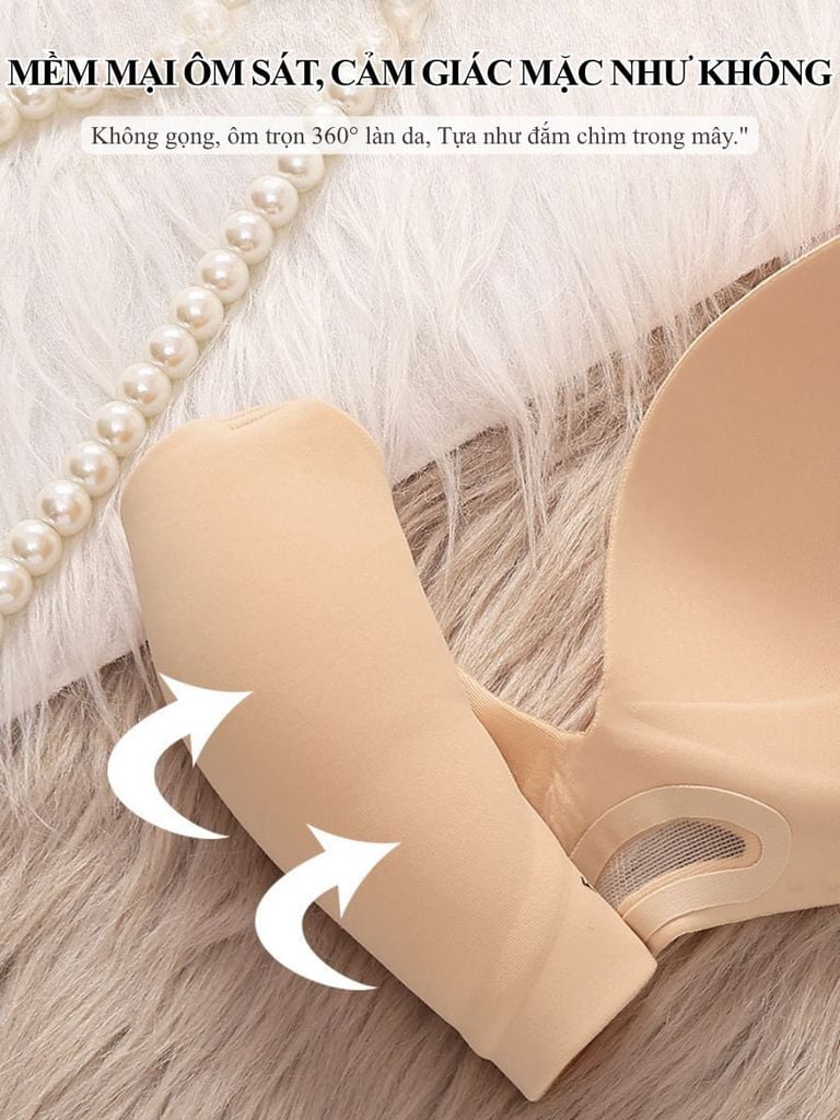 Áo Lót Không Gọng Siêu Đẩy Speranza SPA206SH Đệm Dày 2.5cm Cúp 3D