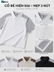 Áo Polo Nam Zstyle ZMT146SH Thun Lạnh Co Giãn Nút Cài Thoáng Khí