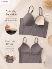 Áo Lá Nữ Speranza SPAL556SH Không Gọng Mút Mỏng Co Giãn 4 Chiều