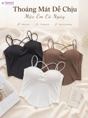 Áo Lá Nữ 4 Dây Speranza SPAL122 Có Mút Không Gọng Ôm Dáng Mềm Mịn