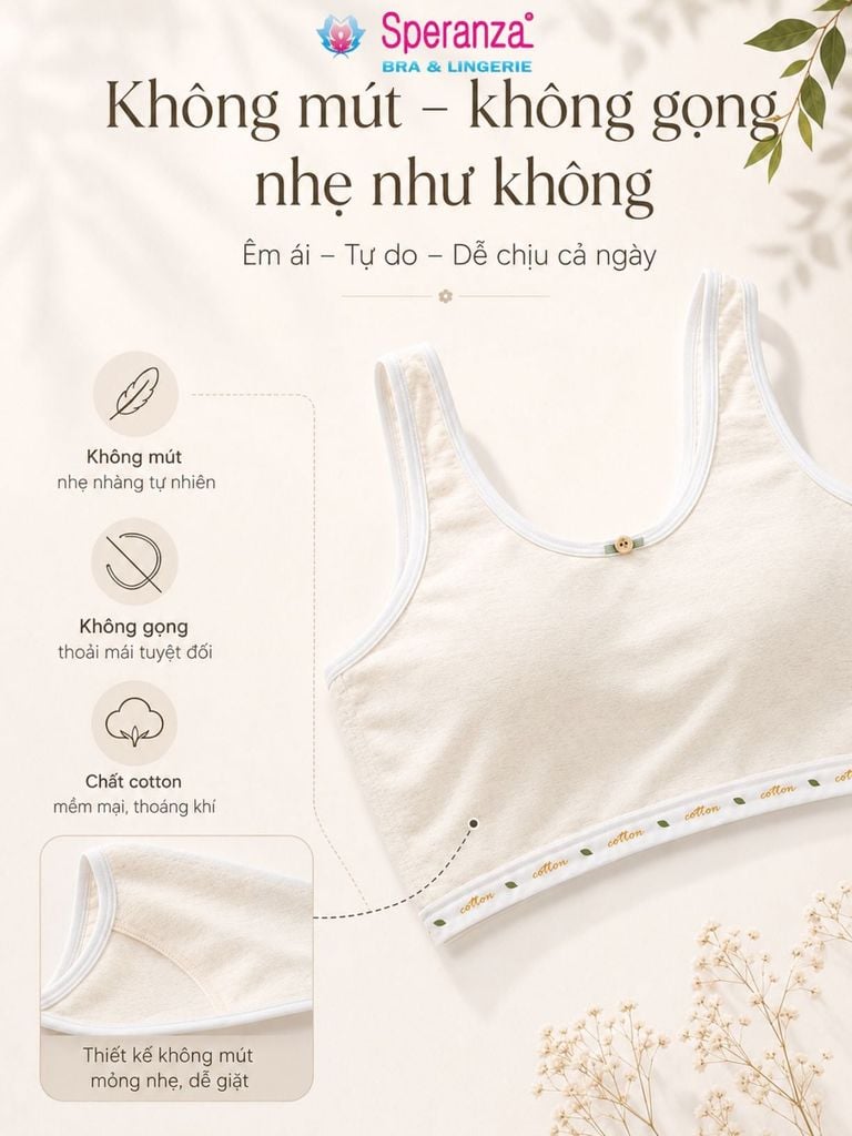 COMBO 2 Áo Lá Học Sinh Speranza SPAL0014SH Cotton Thoáng Khí