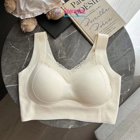 Áo ngực không gọng Speranza Bralette viền ren mặc nhà, đi làm siêu thoải mái, chống hở, thoáng khí SPAL7722SH