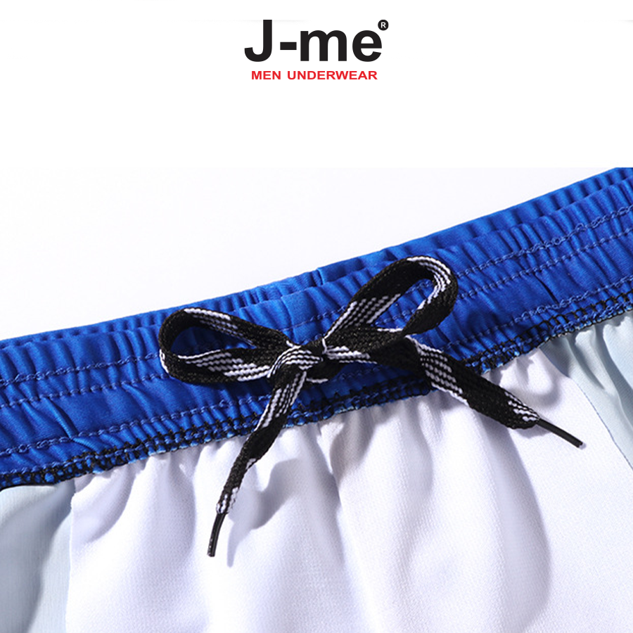 Quần bơi nam J-me họa tiết cây dừa , 60kg đến 80kg mặc vừa, co dãn 4 chiều, kiểu dáng thể thao - JMB1812SH