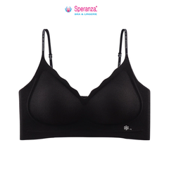 Áo Lót Không Gọng Nữ Cao Cấp Chất Chấm Tuyết Mịn, Nâng Ngực Tự Nhiên, Mặc Như Không Dây Vai Thời Trang, Không Vết Hằn SPA0023SH