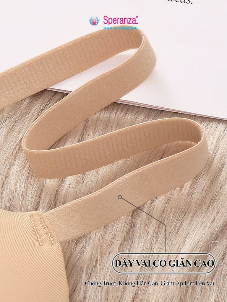 Áo Lót Không Gọng Siêu Đẩy Speranza SPA206SH Đệm Dày 2.5cm Cúp 3D