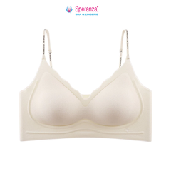 Áo Lót Không Gọng Nữ Cao Cấp Chất Chấm Tuyết Mịn, Nâng Ngực Tự Nhiên, Mặc Như Không Dây Vai Thời Trang, Không Vết Hằn SPA0023SH