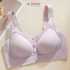 Áo Lót Không Gọng Nâng Đỡ Vòng 1 Lớn – Cúp Mỏng Cài Trước – Co Giãn Thoáng Mát Cho Người Trung Niên SPA811SH