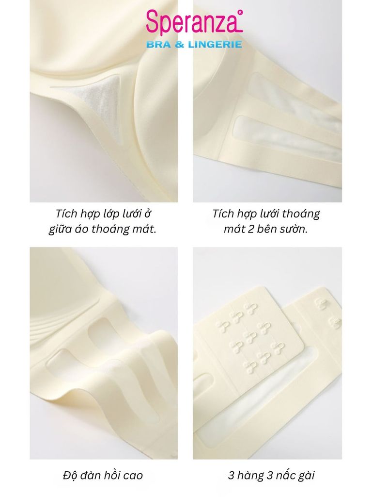 Áo Ngực Quây Speranza SPA101SH Không Gọng Chống Trượt Nâng Ngực