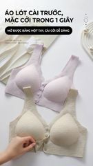[Size 90kg] Áo Lót Cài Trước Không Gọng Zstyle ZAL3248NK Nâng Ngực