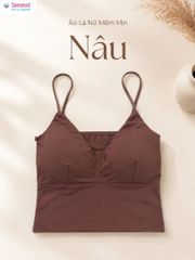 Áo Lá Nữ Speranza SPAL732SH Mút Mỏng Không Gọng Mềm Mịn Co Giãn