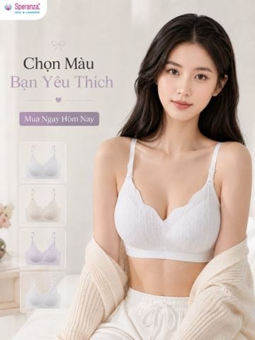 Áo Lá Nữ Speranza SPAL5987SH Mút Mỏng Mềm Mịn Co Giãn Thoáng Mát