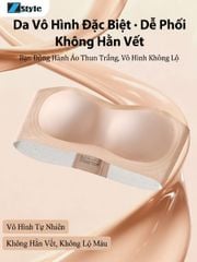 Áo Lót Không Dây Zstyle ZAL1001NK Su Đúc Tàng Hình Không Gọng Chống Trượt Tuyệt Đối Cho Mặc Đầm Quây Áo Ống