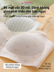 Áo Ngực Học Sinh Speranza A299NK Không Gọng Đệm Mỏng Liền Khối