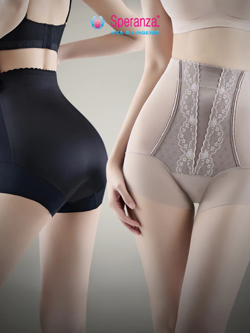 Quần Gen Bụng Ấm Tử Cung Speranza, Lót Tơ Tằm 10A Kháng Khuẩn, Siết Eo 2 Lớp Nâng Mông SPQG5087SH