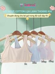 Áo lót bé gái dậy thì Speranza cotton lạnh Che ngực không lộ – co giãn thoáng khí SPAL090SH