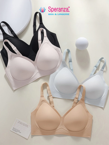 Áo Ngực Nữ Liền Mạch Không Gọng Speranza Bra Nâng Đỡ Tạo Dáng Đẹp, Mặc Áo Dài Không Lộ Vết SPA8898SH