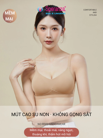 Áo Ngực Nữ Không Gọng Speranza Thời Trang – Size Đủ 34-42, Siêu Mềm & Định Hình Ngực - SPA3149SH