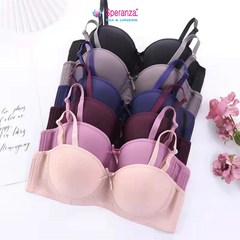 Áo ngực không gọng Speranza, nâng ngực 3/4 cúp mút dày nhẹ, dây tháo rời, nhiều màu, thoáng khí SPA8806SH