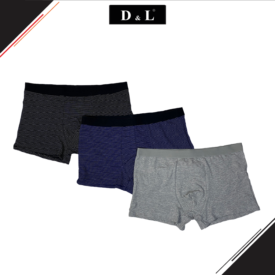 Quần boxer nam size lớn cotton co dãn 4 chiều thoáng thoải mái DL091SH