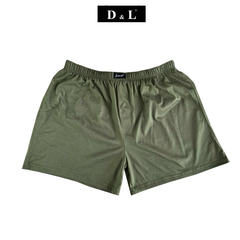 Quần Đùi Nam Mặc Cotton Kate Mềm Mát Lưng Thun Co Giãn Trên Gối, Không Túi DL001SH