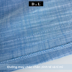 Quần Đùi Nam Mặc Cotton Kate Mềm Mát Lưng Thun Co Giãn Trên Gối, Không Túi DL001SH