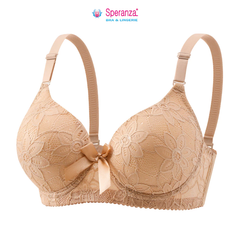 Áo ngực ren nữ Speranza mút mỏng 0.3cm, lót cotton, 3 móc 3 hàng, size 34-40 SPA755SH