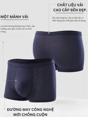 Quần lót boxer J-me thoáng khí, lụa băng dành cho nam, nhanh khô và mát mẻ - JM815SH