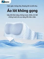Áo Lót Không Dây Zstyle ZAL1001NK Su Đúc Tàng Hình Không Gọng Chống Trượt Tuyệt Đối Cho Mặc Đầm Quây Áo Ống