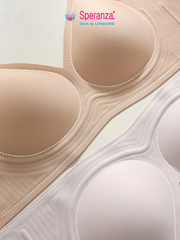 Áo Ngực Nữ Liền Mạch Không Gọng Speranza Bra Nâng Đỡ Tạo Dáng Đẹp, Mặc Áo Dài Không Lộ Vết SPA8898SH