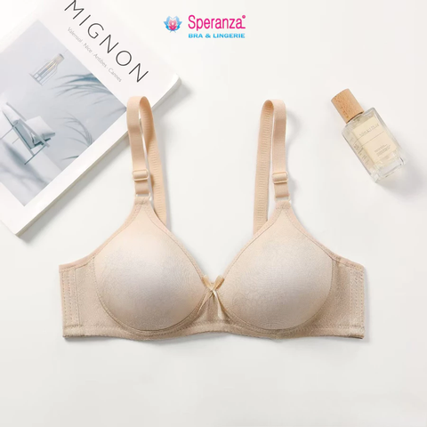 [ CÓ SIZE LỚN 40,42 ] Áo Ngực Nữ Không Gọng Nâng Ngực Êm Ái Speranza – Ren Hoa Cao Cấp, Co Giãn Tốt - SPA3330SH