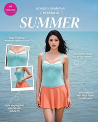[49k/bộ] Bộ Đồ Bơi Nữ Speranza - Đồ Bơi Liền Thân Co Giãn Cao Cấp Tôn Dáng Che Khuyết Điểm