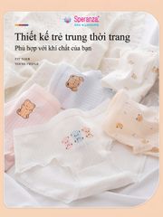 [Combo 5] Quần Lót Nữ Speranza Q49NK Cotton Tăm Kháng Khuẩn Mềm Mại