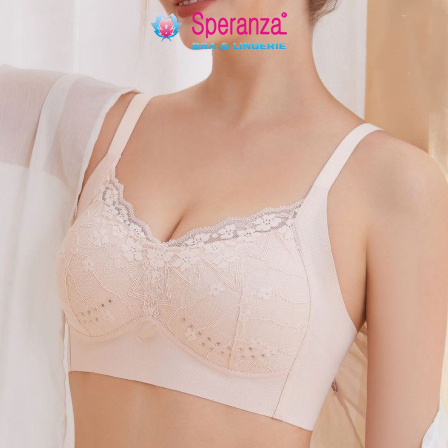 Áo Lót Nữ Speranza Quây Ngực Cúp Toàn Bộ, Chất Liệu Nylon Thoáng Khí, Nâng Đỡ Tự Nhiên, Size 34–40 SPA9052SH