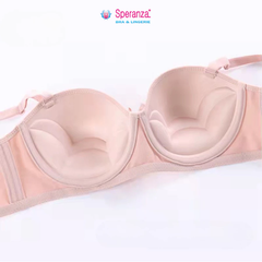 Áo ngực không gọng Speranza, nâng ngực 3/4 cúp mút dày nhẹ, dây tháo rời, nhiều màu, thoáng khí SPA8806SH