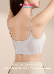 Áo Lót Không Gọng Nữ Cao Cấp Chất Chấm Tuyết Mịn, Nâng Ngực Tự Nhiên, Mặc Như Không Dây Vai Thời Trang, Không Vết Hằn SPA0023SH