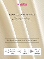 Áo hai dây lót đệm ngực lụa băng Speranza - 2 trong 1 không gọng, co giãn 4 chiều - SPAL6666SH