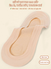 Combo 4 Vớ nữ Zstyle siêu mỏng không viền, giấu gót chống tuột – Vớ mang giày búp bê, giày cao gót ZLS008SH